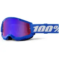 100% Strata 2 Motocross-lasit, siniset unisex
