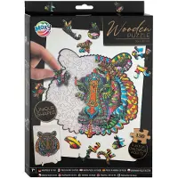 Creative Craft Group Wooden Jigsaw Puzzle Lion 140pcs. Puu
