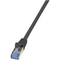 Logilink 3m Cat7 S/FTP, 3 m, Cat7, S/FTP (S-STP), RJ-45, RJ-45, Musta (CQ4063S)