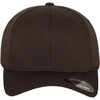 Flexfit Wooly Combed Cap Ruskea XS-S Mies