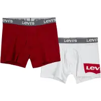 Levi's Alushousut harmaa / punainen / valkoinen
