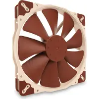 Noctua NF-A20 FLX -tuuletin, SSO2-laakeri, 200 mm, beige/ruskea