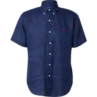 Ralph Lauren Custom Fit Linen Shirt - Navy - XXL