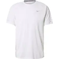 Nike Toiminnallinen paita 'Stride' harmaa / valkoinen