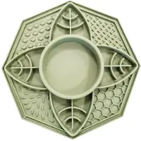 Nordic Paws - Lickmat 2in1 - Green - 28x26.5cm
