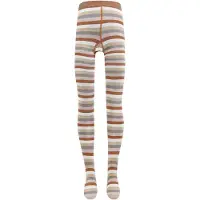 Ewers Sukkahousut 'Ringel' beige / ruskea / harmaa / valkoinen