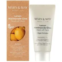 MARY & MAY Lemon Niasinamidi Glow Wash off Pack - 30g
