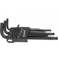 Condor werkzeug Kuusiokoloavain C1121/16; 1,5-10,0 mm; 9 kpl.