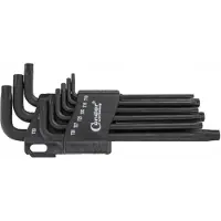 Condor werkzeug Kuusiokoloavain C1121/17; T10-T50; 9 kpl.