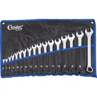Condor werkzeug Yhdistelmäavainsarja C0035/17T; 6-24 mm; 17 kpl.
