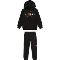 Jordan Collegesetti - Musta M. Logo - - 3-4 v (98-104) - Collegesetit