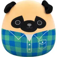 Squishmallows 30 Cm P21 Prince Pug - Multi/patterned - 30 cm