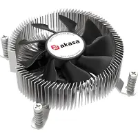 Akasa Intel LGA1700 low profile copper core crew+backplate cooler,73W TDP, M-ITX, MATX (AK-CC6616HP01)