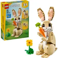 LEGO 3 In 1 Creator Cute Bunny Rakennuspeli 326 Kappaletta