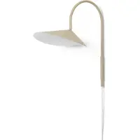 Ferm Living Arum seinävalaisin, kääntyvä, cashmere