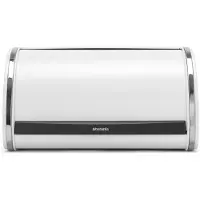 Brabantia Roll Top leipälaatikko pieni Valkoinen