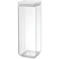 Brabantia TASTY+ neliö säilytyspurkki 2,5 L Vaaleanharmaa