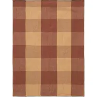 Ferm Living Keittiöpyyhe Hale Peach/Spice Red