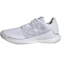 Adidas Urheilukengät 'Crazyflight' harmaa / hopea / valkoinen