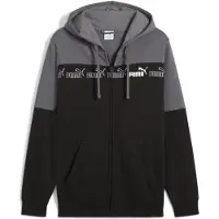 Puma Huppari Around The Block - Harmaa/musta, koko Small