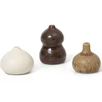 Ferm Living Komo Mini maljakot, 3 kpl