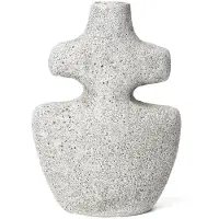Ferm Living Yara kynttilänjalka medium Harmaa pumisi