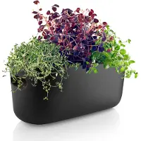 Eva Solo - Herb OrganiserItsekasteleva Yrttiruukku Musta