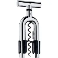 WMF 06.5825.9990, Wing corkscrew, Svart, Silver, Metall, Plast, 160 mm