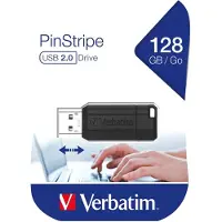 Verbatim 128GB Store 'N' Go, 2.0 USB-A -muistitikku, musta