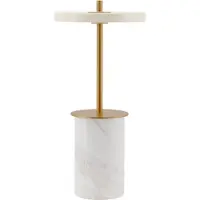UMAGE Asteria Move Mini pöytävalaisin Ø12x25,5 cm White marble