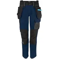 Projob 5564 Naisten Stretch Housut - Navy blue - C42