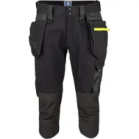 Projob 5556 Stretch Caprihousut - Black - D96