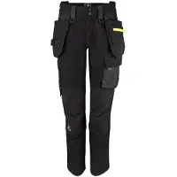 Projob 5564 Naisten Stretch Housut - Black - C34