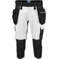 Projob 5556 Stretch Caprihousut - White - D112