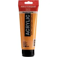 Amsterdam Akryleväri putkilossa - Kultaista keltainen - 253 - - 250ml