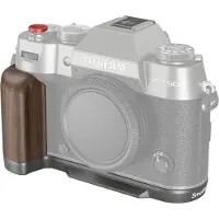 SmallRig 4736 Wooden L-Shape Grip For Fujifilm X-T50 Charcoal Silver kahva