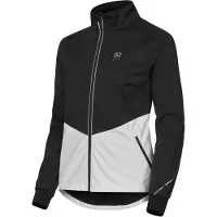 Hellner Women's Suola XC Ski Jacket Black/White Urheilutakit vuorettomat XS