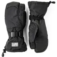 Hestra Gauntlet Sr. - 3 Finger Black/Black Lasketteluhanskat 7