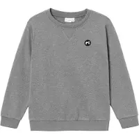 Name it Nkmvimo Ls Sweat Bru Noos - Grey - 158-164