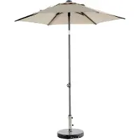 Brafab , POPPI - päivänvarjo Ø200 cm-samppanja