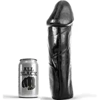 All Black - DONG 28 CM WITHOUT TESTICLES