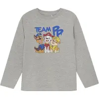 Minymo T-Shirt Ls - Grey - 116