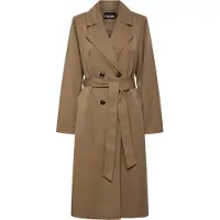 Pieces Pcscarlett Ls Trenchcoat Noos Bc - Brown - L