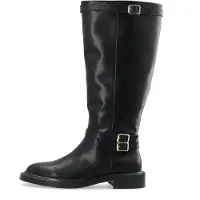 Bianco Biapaloma Knee High Boot Smooth Leather - Black - 38