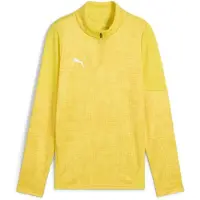 Puma Harjoituspaita Teamcup 1/4 Vetoketju - Nopeampi Keltainen/hopea Lapset, koko 128 cm