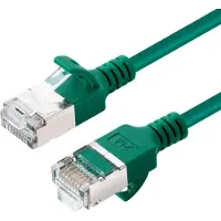 Microconnect Cat6a U/FTP RJ45 7.5m -verkkokaapeli, vihreä