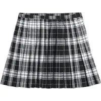 Superdry Check Pleated Lyhyt Hame