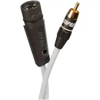Supra sublink RCA-XLR 3M kaapeli, valkoinen
