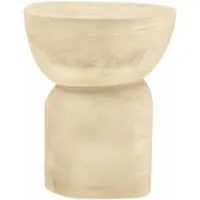 By-Boo Side table Cobble - natural 37x30x46 cm