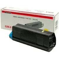 OKI 42127405 Värikasetti keltainen 5000 sivua